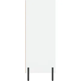 vidaXL Bücherregal 69,5 x 32,5 x 90 cm Weiß