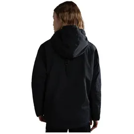 Napapijri Rainforest Anorakjacke Damen Schwarz XS