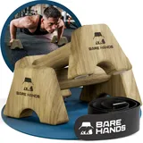 bare hands Liegestützgriffe Braun