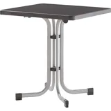 Sieger Klapptisch 70 x 70 x 72 cm Grau