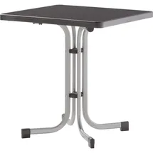 Sieger Klapptisch 70 x 70 x 72 cm Grau
