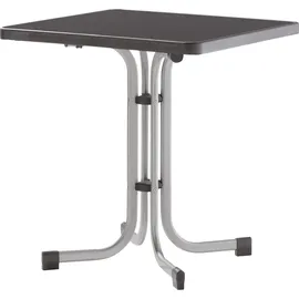 Sieger Klapptisch 70 x 70 x 72 cm Grau