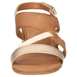 Mustang Sandalette Damen Gold 40