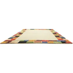 morgenland Wollteppich »GABBEH ELITE«, rechteckig, 19 mm Höhe, reine Schurwolle Nomaden, Wohnzimmer morgenland weiß B: 250 cm   1 St.