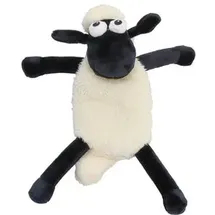 Fashy Shaun das Schaf Wärmekissen mit Rapssamenfüllung, Weiß, 37 cm