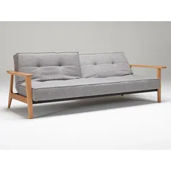 Klappsofa Splitback Frej Innovation Living grau, Designer Oliver Weiss Krogh, Per Weiss, 38x234x90 cm