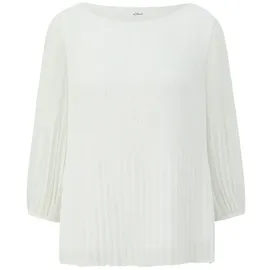 s.Oliver Plisseebluse mit 3/4-Arm