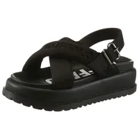 Buffalo Plateausandale Damen Schwarz 40