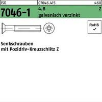 F. REYHER Nchfg. GmbH & Co. KG Senkschraube ISO 7046-1 PZ M4 x 25 1000 Stück
