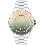ICE-Watch - ICE clear sunset Yoga - Mehrfarbige Herren/Unisexuhr mit Plastikarmband - 021438 (Medium)