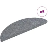 vidaXL Stufenmatte 56 x 17 cm Hellgrau
