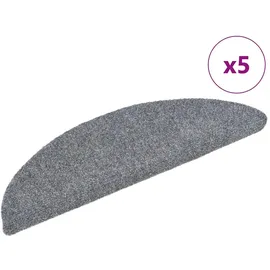 vidaXL Stufenmatte 56 x 17 cm Hellgrau