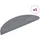 vidaXL Stufenmatte 56 x 17 cm Hellgrau