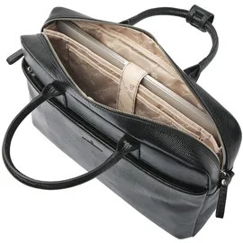 Castelijn & Beerens Ilse Henkeltasche Leder Black