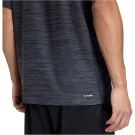 adidas Workout Essentials Flex T-Shirt, mit Label-Print, Black L