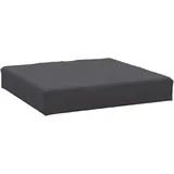 vidaXL Palettenkissen 60 x 60 x 6 cm silber 1 St.