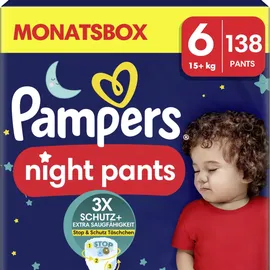 Pampers Baby-Dry Night Pants Gr. 6 (15+ kg) 138 St.