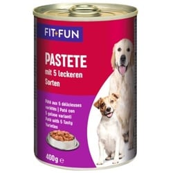 FIT+FUN Pastete 6x400g 5 leckere Sorten