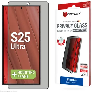 Displex Privacy Panzerglas (10H) für Samsung Galaxy S25 Ultra