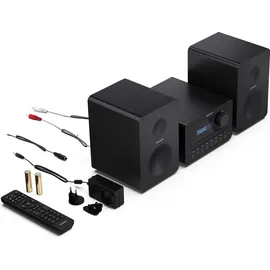 Sharp XL-B520D Bluetooth®, DAB+, USB, Inkl. Fernbedienung Schwarz