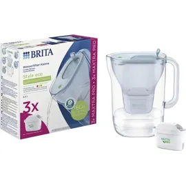 Brita Style eco gletscherblau inkl. 3 MAXTRA PRO All-in-1