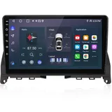 Carplay 9 Zoll Android 12 Autoradio GPS NAVI WiFi BT DAB+ SWC Für Mercedes Benz C Class 3 W204 S204 2006-2011 2+32G