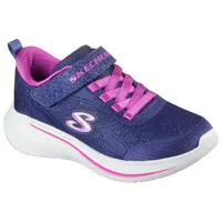 SKECHERS Wave 92 Kinder Blau/Pink 34