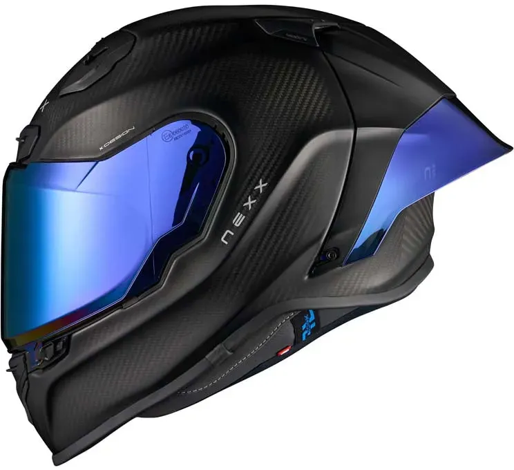 NEXX Helm X.R3R Zero Pro carbon Blau matt - XXL