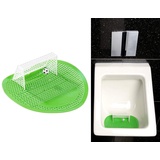 Pearl Lustiges Fußball-Urinal-Sieb, 18,5 x 19,5 cm, universell passend