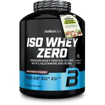 BIOTECH Iso Whey Zero Zartbitterschokolade Pulver 1816 g