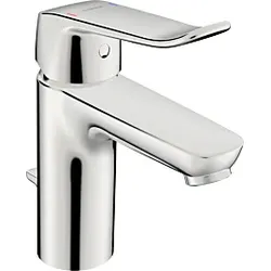 Hansa Hansacare Waschtischarmatur 46012206 mit Ablaufgarnitur, mit Ablaufgarnitur, Hebel lang, Ausladung 114 mm, chrom