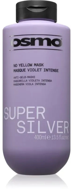 Osmo Super Silver No Yellow Mak intensive hydratisierende Maske  neutralisiert gelbe Verfärbungen 400 ml