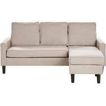 Beliani Sofa mit Ottomane