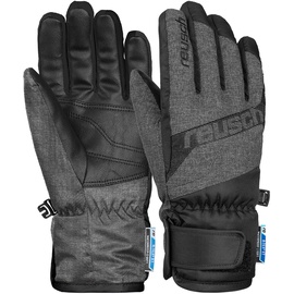 Reusch Kinder Dario R-TEX XT Handschuhe, Black/Black Melange, 3.5