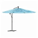 vidaXL Sonnenschirm 269 x 269 cm Blau