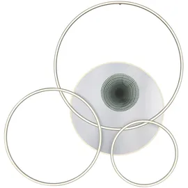 GLOBO Deckenleuchte 1 LED silberfarben