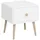 VCM ebuy24 Nachttisch 1 Schublade Weiß