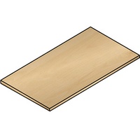 Californian Products CP Abdeckplatte königsahorn 80,0 x 42,0 x