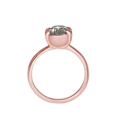 Elli Ring rosegold | grau 52