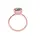 Elli Ring rosegold | grau 52