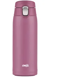 emsa Isolierbecher Travel Mug Light 400 ml Edelstahl Violett Lila