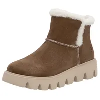 Rieker Winterboots Plateaustiefel, Schlupfschuh mit Innenreißverschluss Gr. 39, braun-beige, , 71621229-39