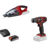 Einhell TC-CD 18/35 inkl. 1 x 2,5 Ah + TE-VC 18