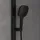Villeroy & Boch Infinity Showers Duschgarnitur mit Stange 3 Strahlarten schwarz matt TVS110003000K5