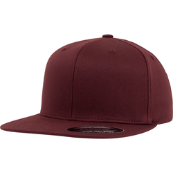 Flexfit Flexfit Flat Visor Cap, maroon, L/XL