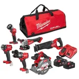 Milwaukee Milwaukee, POWERPACK M18 FPP6H3-502B Set, 18 V