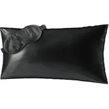 AILORIA Beauty Sleep Set Schwarz 40 x 80 cm + 80 x 40 cm