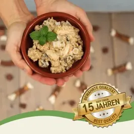 Lyra Pet 18 x 400 g Lecker.Pet® Mia's 100 % Lachs Katzenfutter Nassfutter