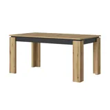 Sconto Esstisch Corte 160/200 x 90 cm Holzoptik Braun Eiche