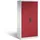 C+P 8922-052 Aktenschrank 93 x 60 x 195 cm grau / rot